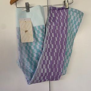 Fabletics High-Waisted Seamless Checkered Legging